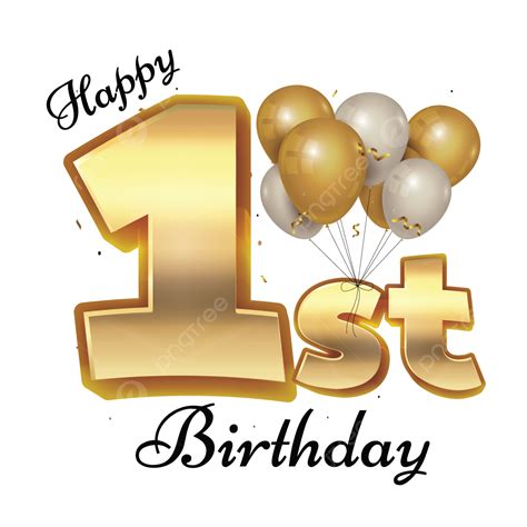 Happy 1st Birthday .